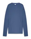 Nn07 Clive Long Sleeve Tee In Bering Sea