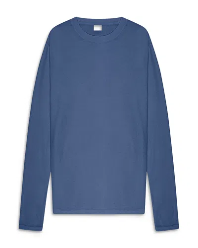 Nn07 Clive Long Sleeve Tee In Bering Sea