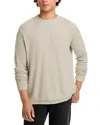 Nn07 Clive Long Sleeve Tee In Fog