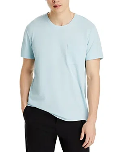 Nn07 Clive Short Sleeve Pocket Tee In Winter Sky