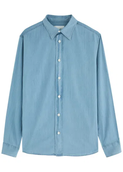 Nn07 Colby Chambray Shirt In Blue