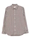 Nn07 Colby Checked Cotton Shirt In Multi