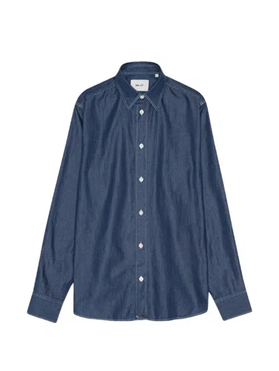 Nn07 Colby Denim Shirt In Blue