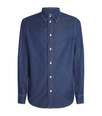 Nn07 Nn.07 Colby Denim Shirt In Blue