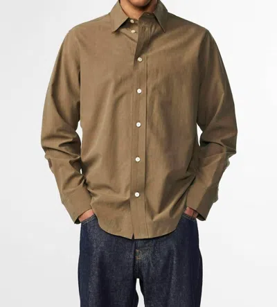 Nn07 Colby Long Sleeve Shirt In Tarmac In Multi