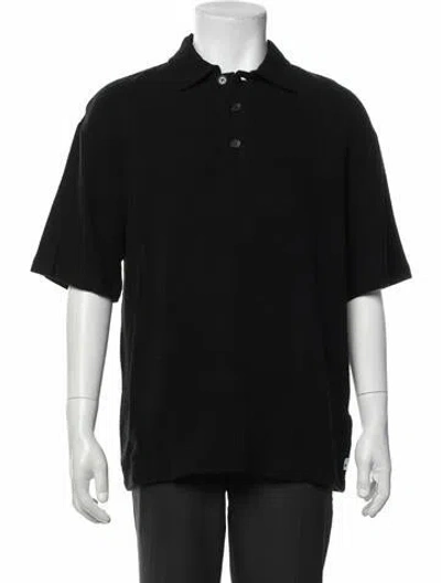 Pre-owned Nn07 Collar Short Sleeve Polo Shirt In Black