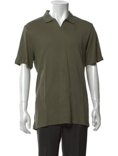 Pre-owned Nn07 Collar Short Sleeve Polo Shirt In Green