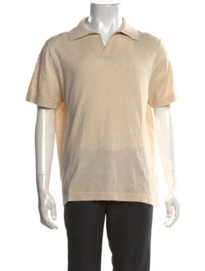 Pre-owned Nn07 Collar Short Sleeve Polo Shirt In Neutrals