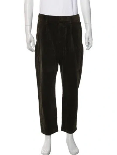 Pre-owned Nn07 Corduroy Pants In Green