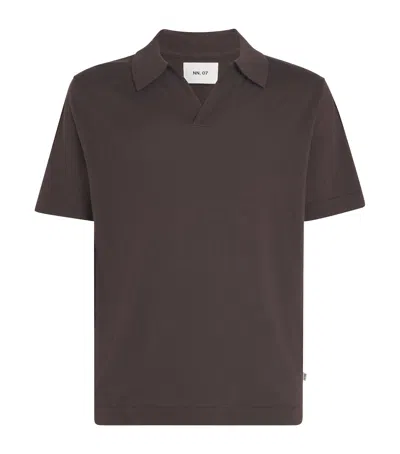 Nn07 Cotton-linen Ryan Polo Shirt