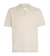 Nn07 Cotton-linen Ryan Polo Shirt In Neutrals