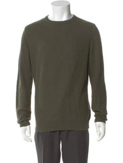 Pre-owned Nn07 Crew Neck Long Sleeve Pullover In Green