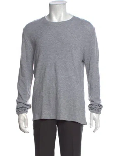 Pre-owned Nn07 Crew Neck Long Sleeve T-shirt In Grey