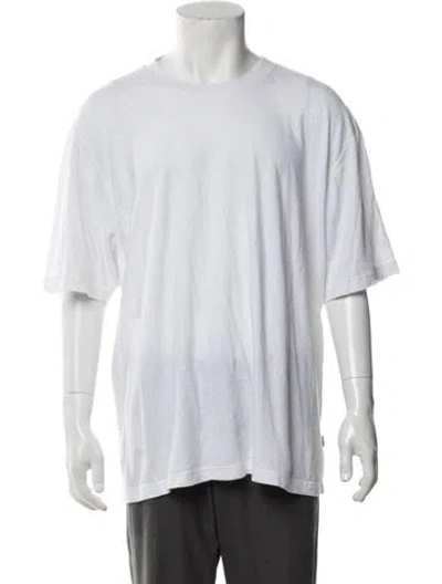 Pre-owned Nn07 Crew Neck Short Sleeve T-shirt In White