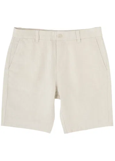 Nn07 Crown Linen Shorts In Beige