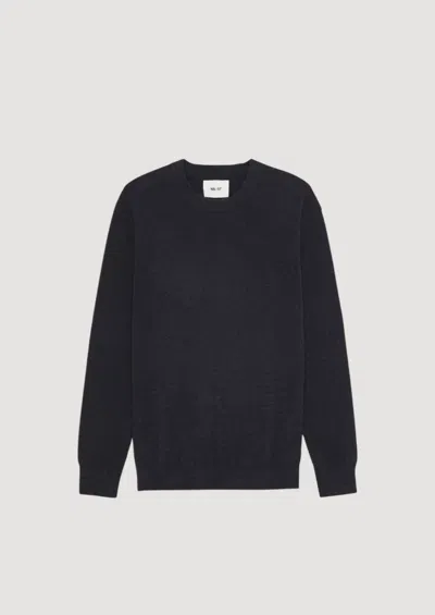 Nn07 Ted Crew-neck Sweater In Black