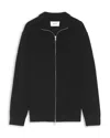 Nn07 Danny Full Zip Ribbed Sweater In Multi
