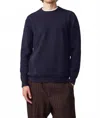Nn07 Danny Lightweight Sweater In Navy In Blue