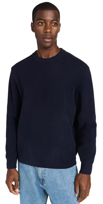 Nn07 Danny Lightweight Sweater Navy Blue
