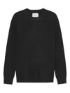 Nn07 Danny Ribbed Sweater In Black