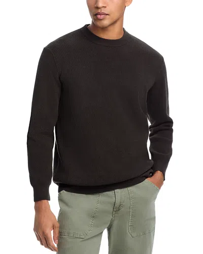Nn07 Jacobo 6470 Cotton Regular Fit Crewneck Sweater In Brown