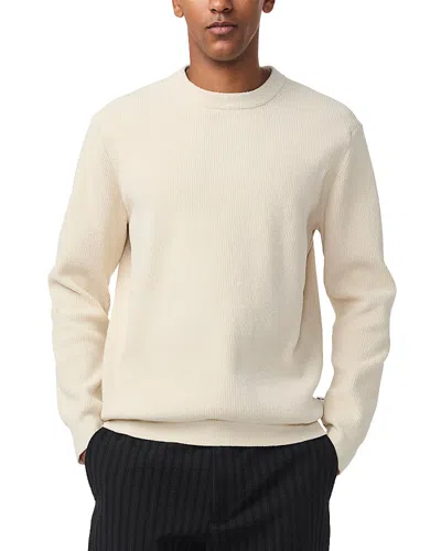 Nn07 Danny Ribbed Sweater In White