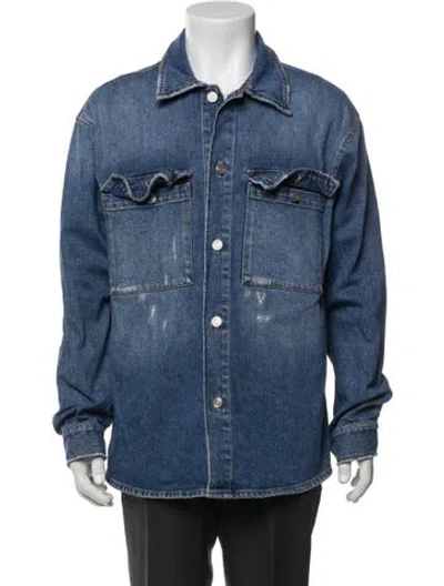 Pre-owned Nn07 Denim Jacket In Blue