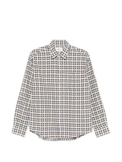 Nn07 Deon Check Shirt In Multi