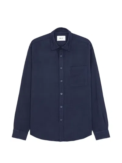 Nn07 Deon Shirt In Blue
