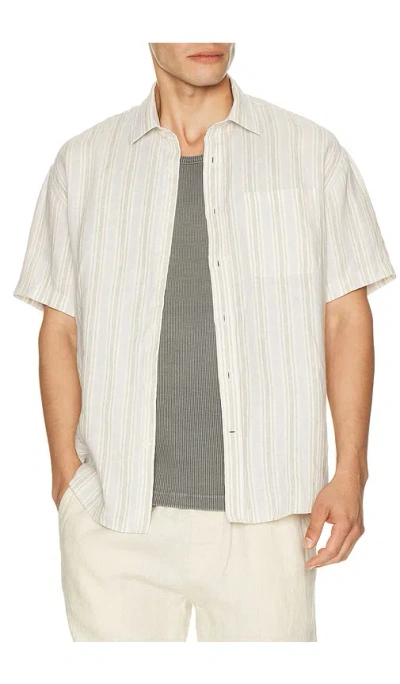 Nn07 Deon Short Sleeve Shirt 5728 In Burgundy