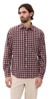 Nn07 Deon 5465 Organic Cotton Button-up Shirt In Multi