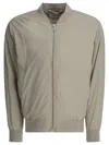 Nn07 Nn.07 "dixon" Bomber Jacket In Gray