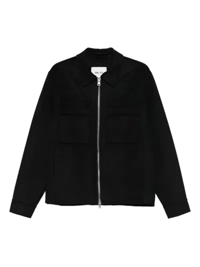 Nn07 Double-faced Jacket In Black