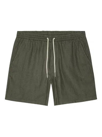 NN07 DRAWSTRING LINEN SHORTS