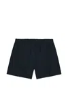 Nn07 Drawstring Panelled Shorts In Blue