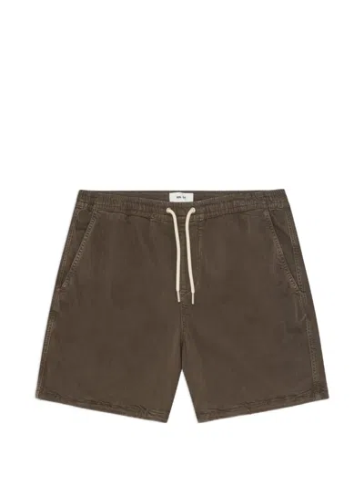 Nn07 Drawstring Shorts In Burgundy