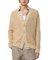 Nn07 Dwayne Cardigan In White Pepper