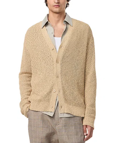 Nn07 Dwayne Cardigan In White Pepper