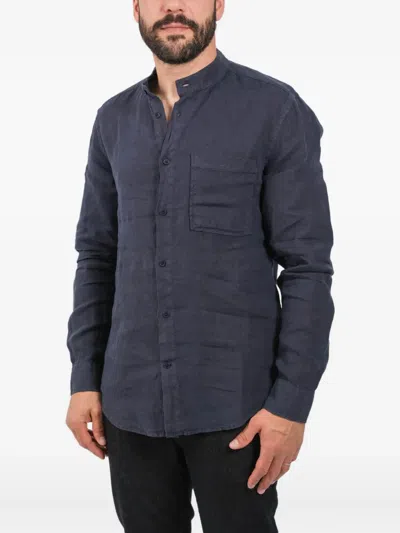 Nn07 Eddie Pocket Shirt In Blue