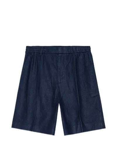 Nn07 Elasticated Shorts In Blue