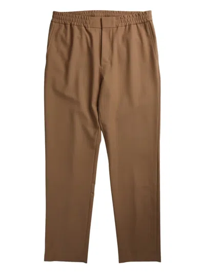 Nn07 Elasticated-waist Trousers In Brown