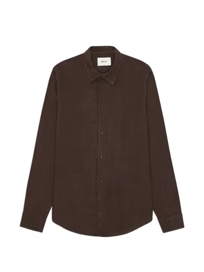 Nn07 Enzo Buttoned Shirt In Brown