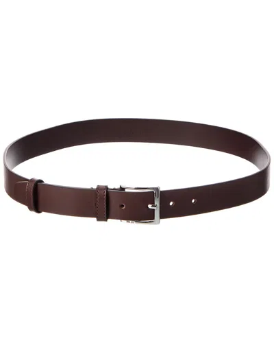Nn07 Nn.07 Ever Leather Belt In Yellow