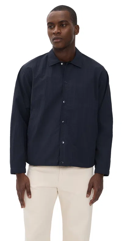 Nn07 Fenton Lighweight Jacket Deep Navy In Black