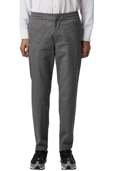 Nn07 Foss Regular Fit Tapered Leg Mid Rise Pant In Grey In Gray