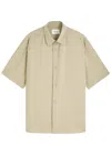 Nn07 Freddy Crinkled Modal-blend Shirt