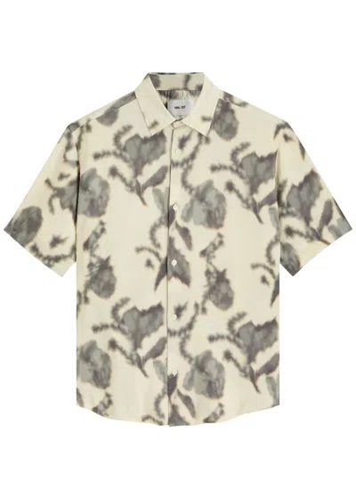NN07 NN07 FREDDY PRINTED TWILL SHIRT
