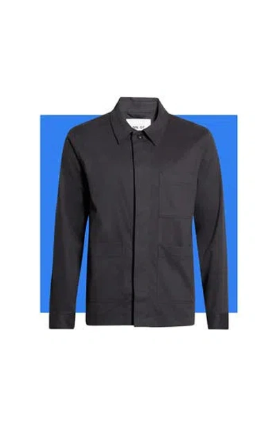 Nn07 Gabe 1920 Organic Cotton Jacket In Blue