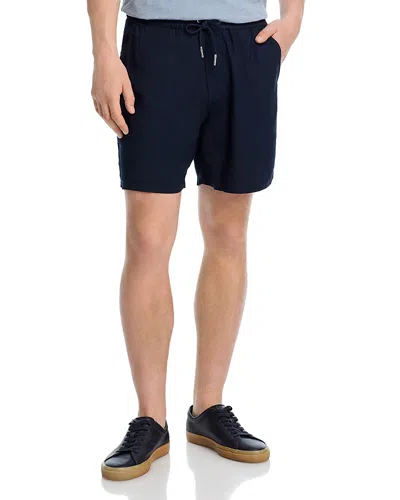Nn07 Gabin Drawstring Shorts In Blue