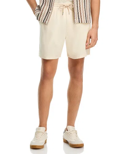 Nn07 Gabin Drawstring Shorts In White
